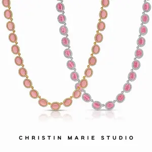 CMS Cat's Eye Gemstone Necklace