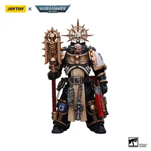JOYTOY Warhammer 40000 1/18 Ultramarines Chaplain (Indomitus) JT8902 PVC Collectible, Articulated Figurine, PVC Figure, Action Figure Statue, Minifigure, Action Figure Statues