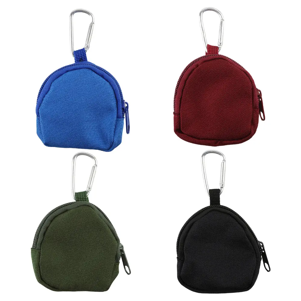 4PCS Coin Purse Pocket Keychain Pouch Mini Tool Organizer Coin Car Key Waist Case Earphone Pack Backpack Accessory Pouch