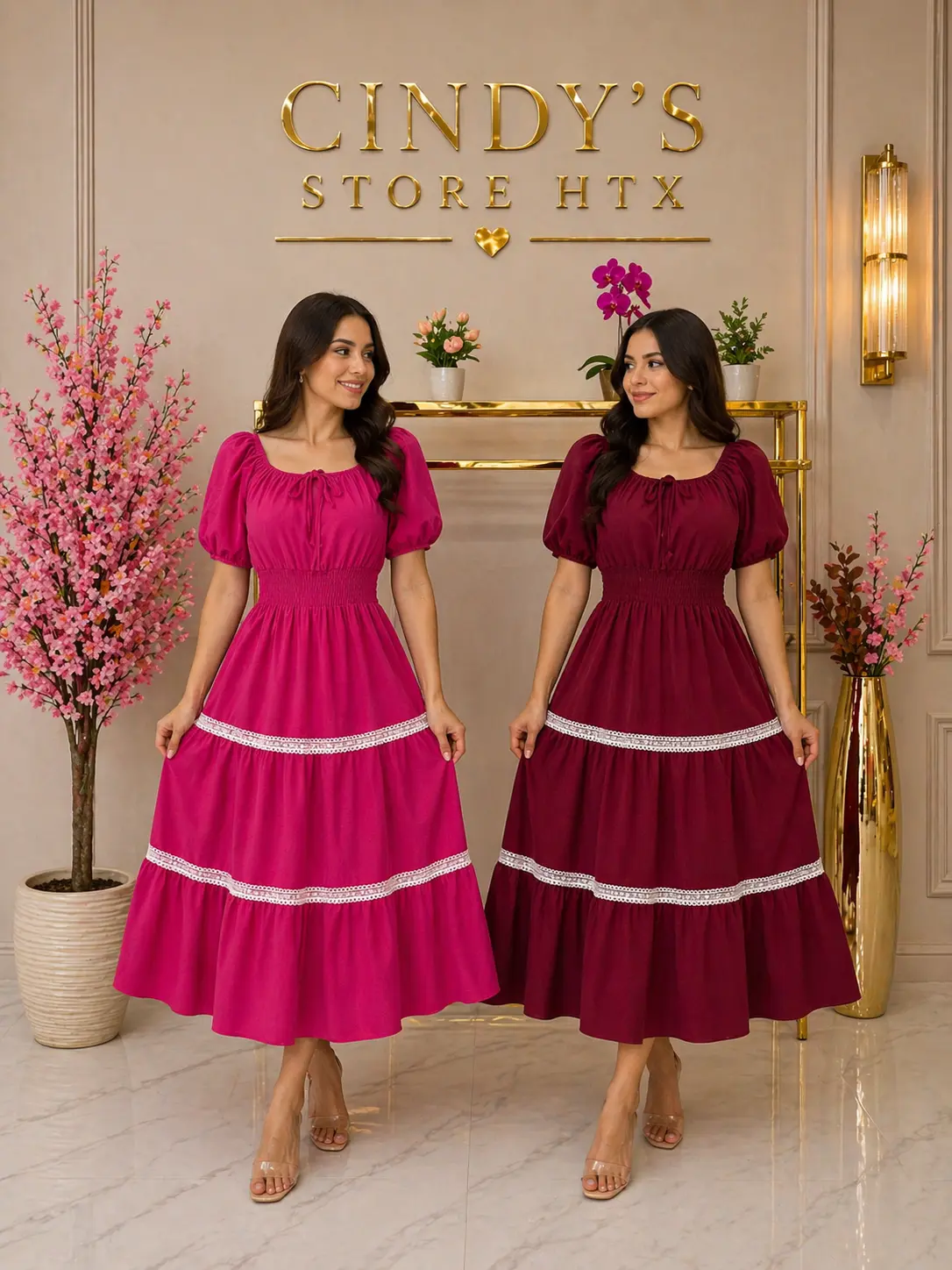 VESTIDO MIDI CASUAL