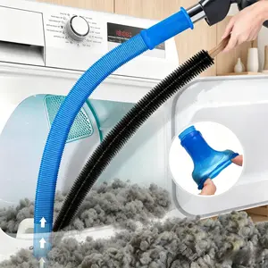 Dryer Vent Cleaning Kit – 2-Piece Universal Vacuum Attachment Set, Quickly Remove Lint, Compatible with All Vacuum Models