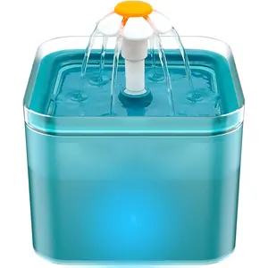 Water Fountain:  Fountain - Water Fountains for Cats Indoor - 67oz/2L  Fountains for Drinking - Pet Water Fountain - Ultra Silent -  Drinking Fountain for Small Dogs -