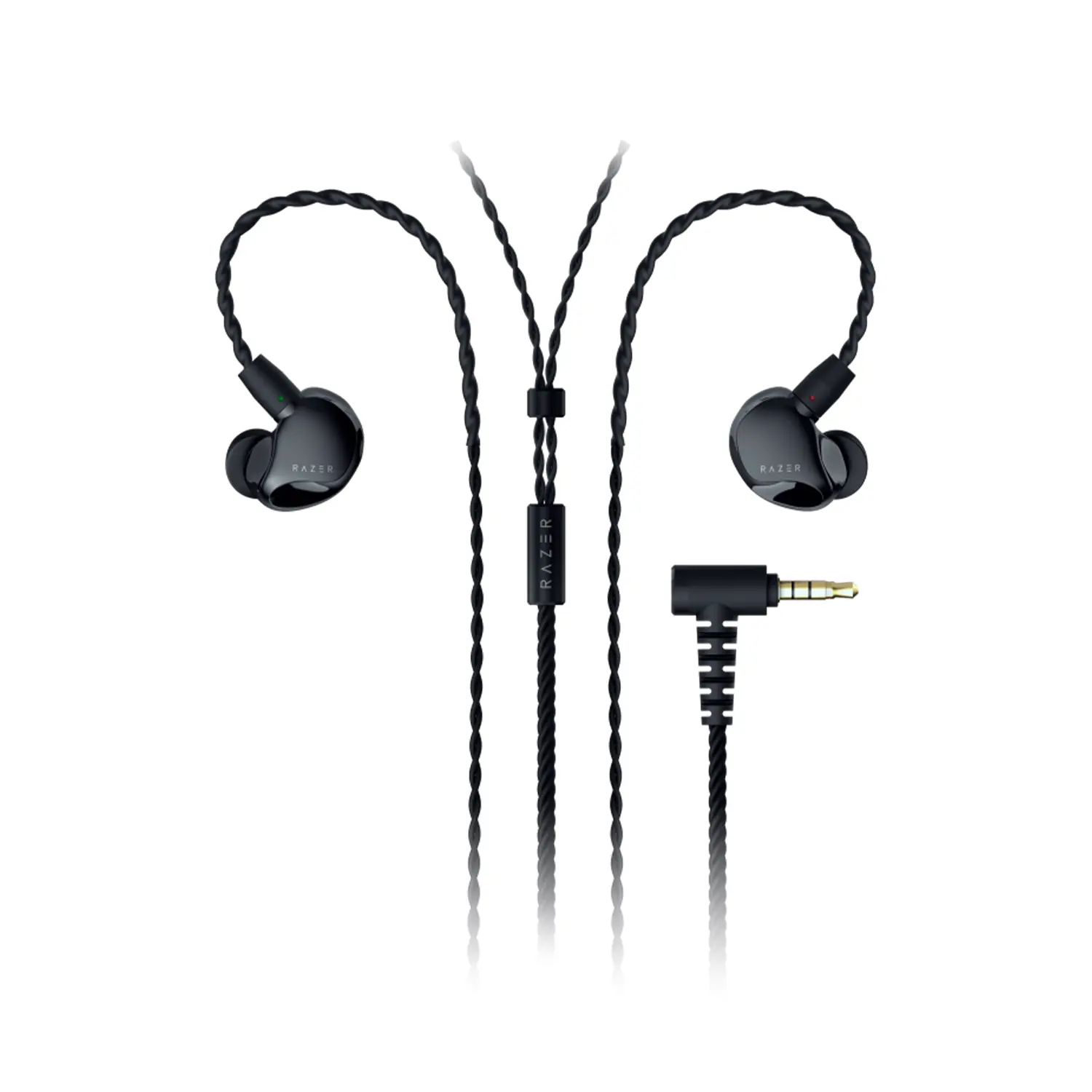 Razer Moray Custom Wired Gaming Headphone - Ergonomic In-ear Audio Monitor for All-day Streaming