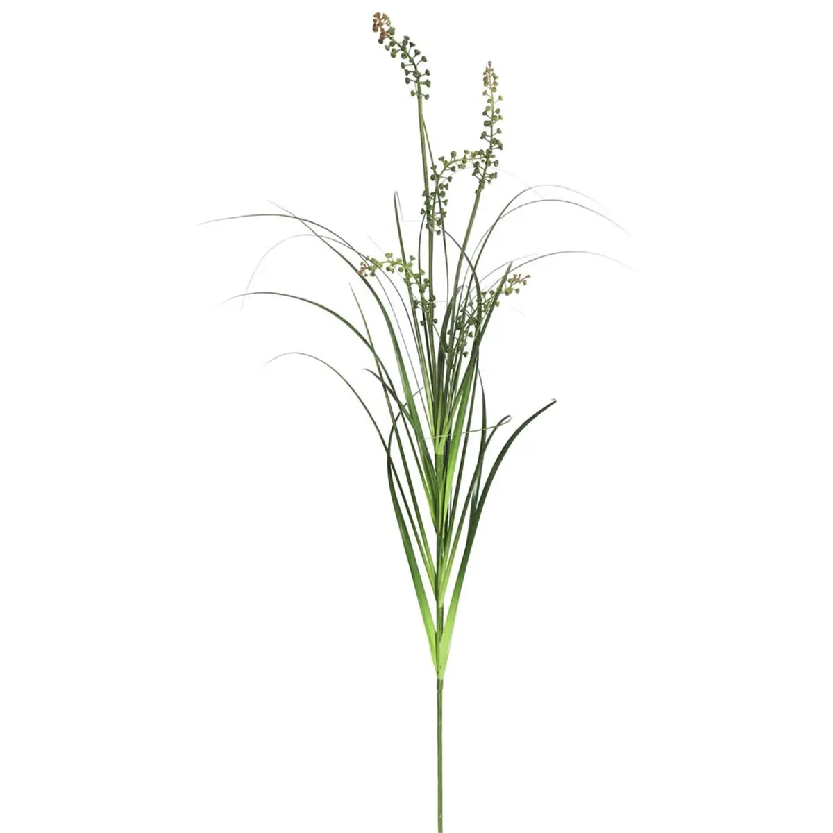 212 MAIN 43 in. Maintenance-Free PVC Artificial Green Sheep Grass, 26 & 5 Plastic Grass Sprays, 6 Pieces, Decorative Home Decor Plant