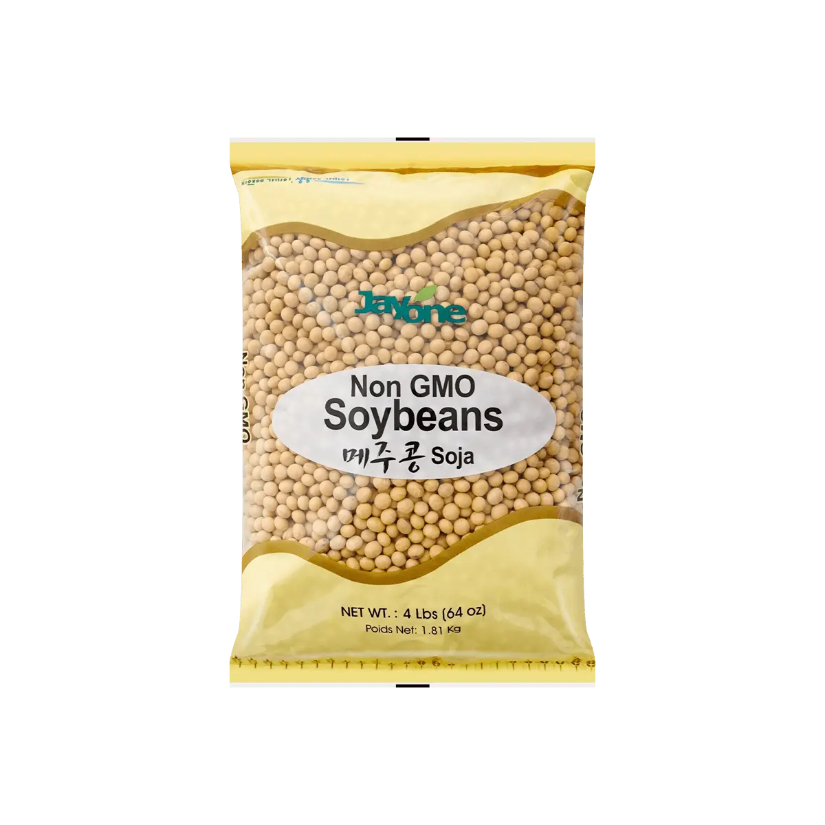 JAYONE Korean Yellow Soybeans 1.81oz Non-GMO for Soy Milk and Grain Mix