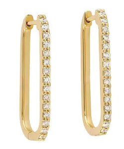 Small Icy Rectangle Hoops