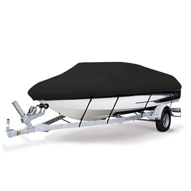 1 universal four season heavy-duty 210D boat cover - suitable for yacht and trailer hull protection cover