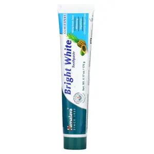 Himalaya Bright White Toothpaste, Pineapple & Papaya, 6.17 oz (175 g)