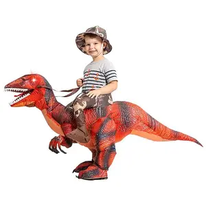 Inflatable dinosaur costume Halloween costume party costume inflatable dinosaur costume