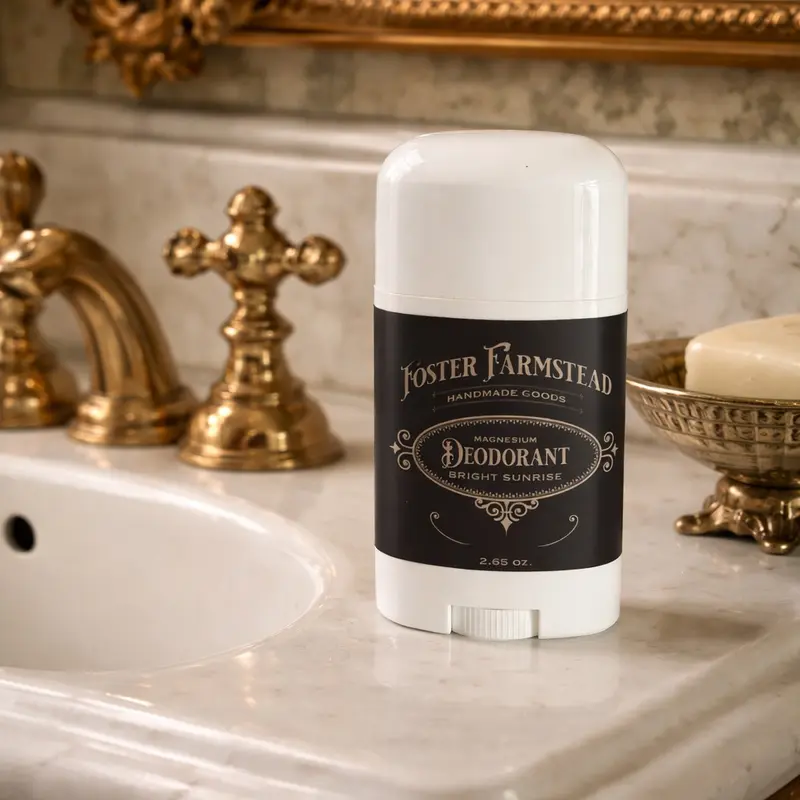 All-Natural Magnesium Deodorant | Aluminum-Free Odor Control