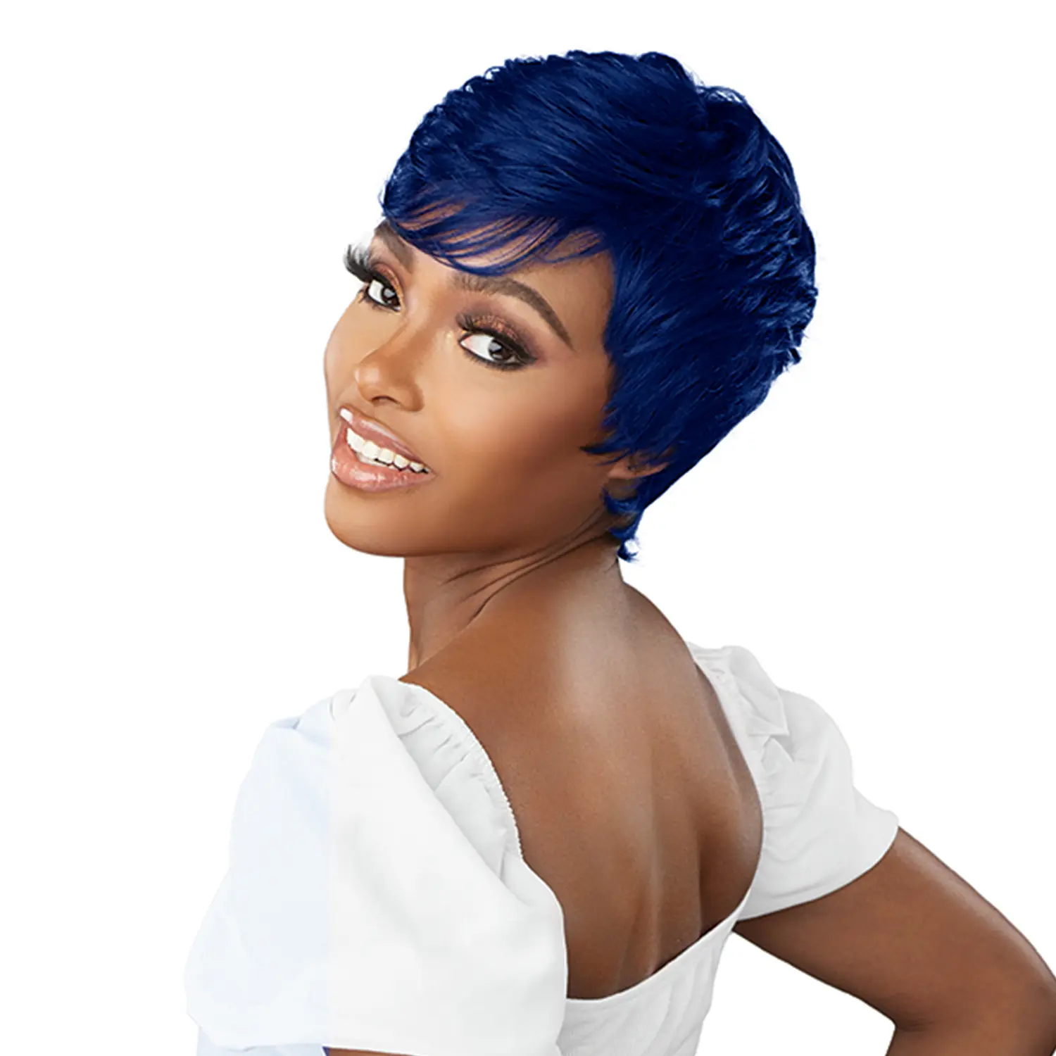 SENSATIONNEL Dashly Unit 9 Wig, Long Straight Hair made with Heat Resistant Synthetic Fiber, Ready-to-Wear in a Fashion-Forward Color, Colored Hair Synthetic Full Machine Wigs
