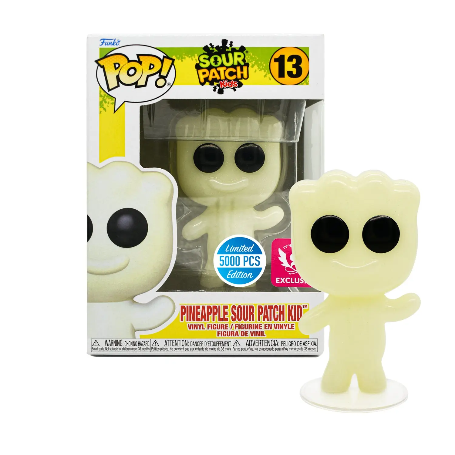 Exclusive POP! Pineapple Glitter SOUR PATCH KIDS® Vinyl Figure