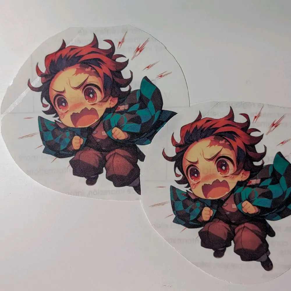 Demon Slayer-Tanjiro Glossy Permanent Stickers