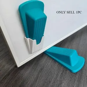 Silicone Door Stopper, Quiet & Durable Door Stopper, Easy To Install Door Stopper, Door Hardware for Home Office, Heavy Duty, Draft Stopper, Door Seal Accessories