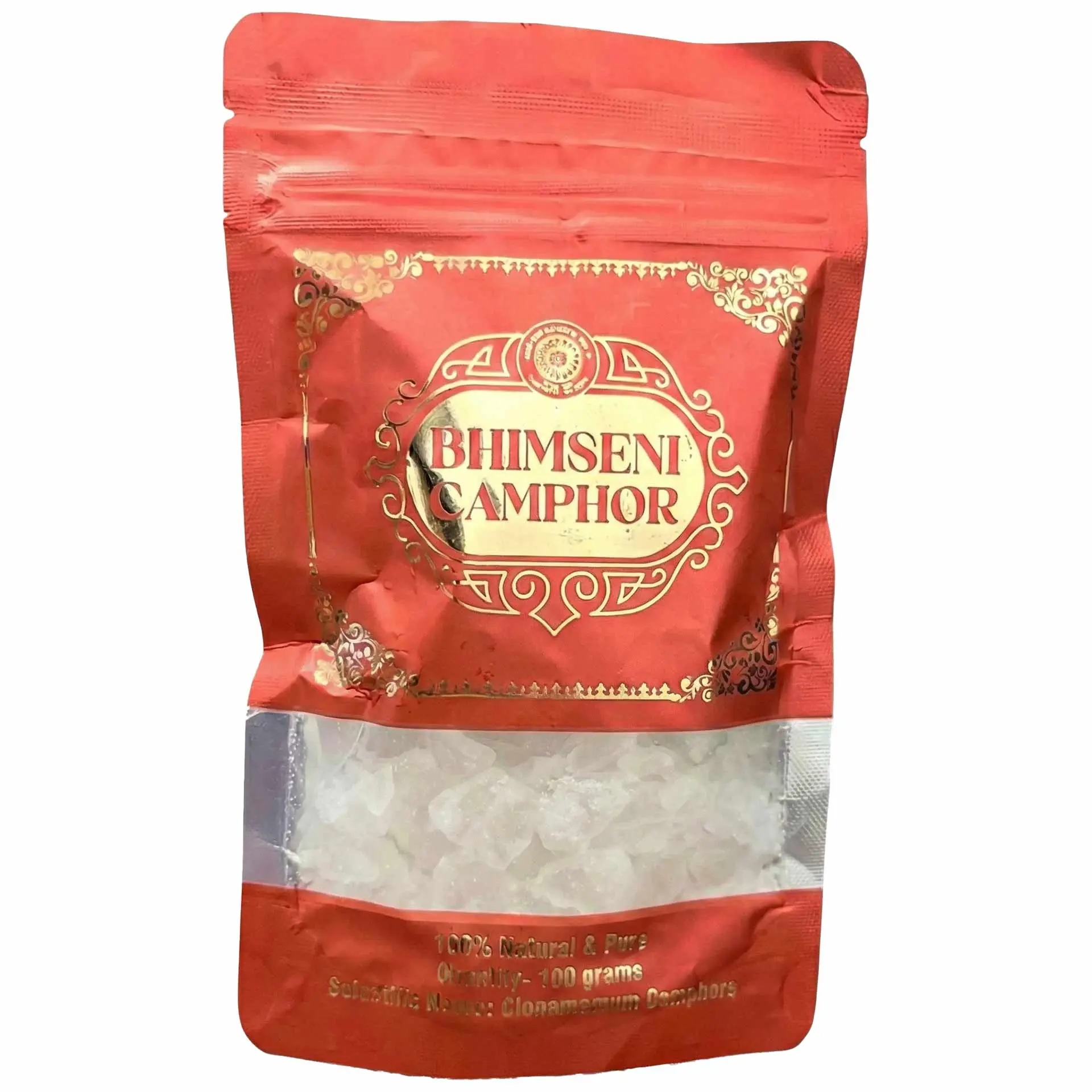 Bhimseni Camphor Chunks 100g — Natural Spiritual Cleansing &amp; Aromatherapy