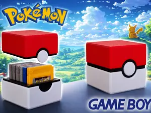 Game Boy Cartridge Holder for 6 Games | Magnetic Organizer