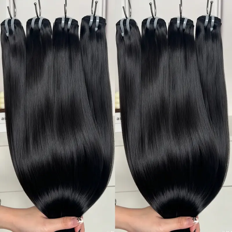 【Hot】JOPEAR Bone Straight Bundles Vietnamese 100% Human Hair Unprocessed Virgin Hair 3/4 Bundle Weave Bundle Double Weft Raw Hair Extensions Bundle