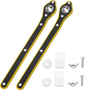 The Jack Ratchet Wrench, Auto Labor-Saving Lug Wrench for Scissor Jack, Forward and Reversal Knob Design