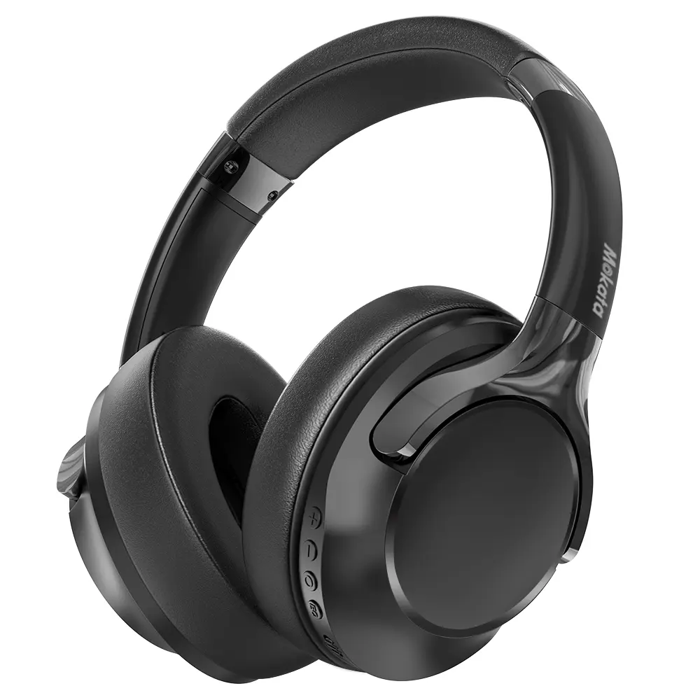 MOKATA Over-Ear Bluetooth Headset - 68H Playback, 6 EQ Modes, High-Fidelity Stereo Audio, Deep Bass, Foldable Lightweight Electronic Device with Microphone, Fast Charging, Suitable for Travel, Office
