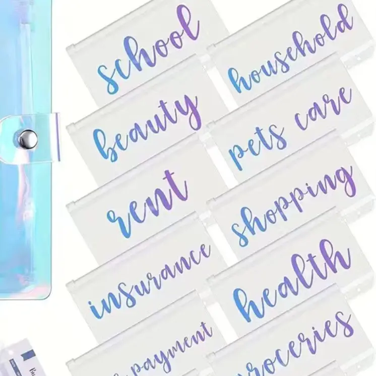 Binder and personalized pouches