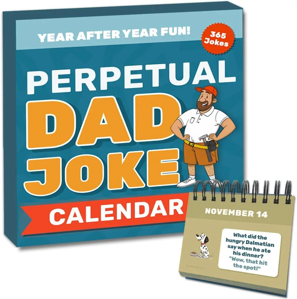 Perpetual Dad Joke Desktop Calendar | Daily Dad Jokes!