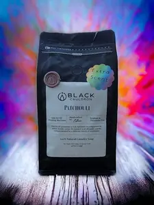 Patchouli Natural Laundry Soap Powder 40oz  laundry detergent, clean clothes, clean laundry, phthalate free - Extra Strong Scent