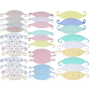 Babies' 4-Pack Comtable Newborn Baby Belly Binder Umbilical Cord Band - Random Assorted Print Girls - One Size