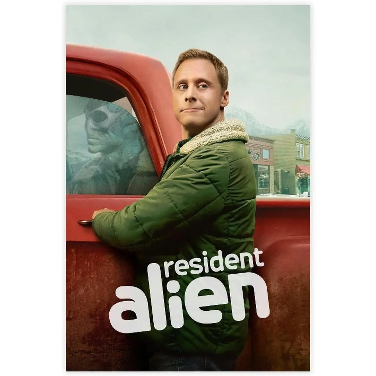 Tv Series Resident Alien Poster Canvas Poster Bedroom Decor Landscape Office Room Decor Gift