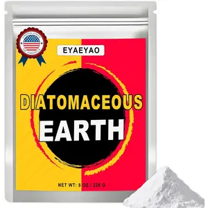 Diatomaceous Earth Food Grade 8 oz - 100% Diatomaceous Powder for Pets, Dogs, Home & Garden Removal - Safe for Humans & Animals (8 oz)