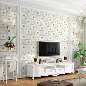 20/30 pieces 3D three-dimensional foam wall stickers, self-adhesive and waterproof, peelable and repositionable, easy to install, Reusable Wall Decals, suitable for ceilings and walls, as well as living room TV background wall decoration, TV Wall Decals
