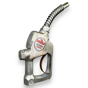 Chevron Lightweight Metal Gas Pump Nozzle Wall Decor - Retro Vintage-Inspired Hanging Artistic Print with Pre-Drilled Hole, Unique Home Decor Accent