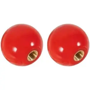 Replacement Red Gear Shift Lever Ball Knob R161382 72358 50864 Fits John Deere Tractor (2 Pack)