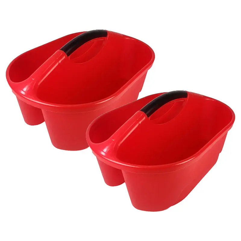 Romanoff Products  Classroom Caddy, Red - Each of 2
