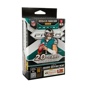 Panini 2024 NFL PRIZM Hanger Box - 20 Card Trading Card Set Featuring NFL Players