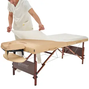 Master Massage Disposable Massage Table Sheets (10 Pcs) – Durable Poly-Backed Protection for Spa, Therapy, and Treatment Tables,10 Pcs of 1 pack