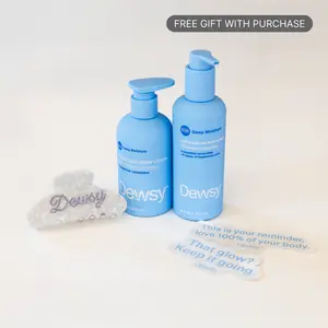 Dewsy Bundle - TikTok Exclusive Down Deep Hydrating Body Lotion & HA Body Serum Set
