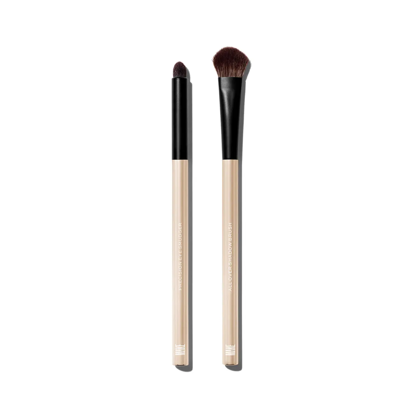 The Eye Brush Set- Includes All Over Shadow Brush and Precision Eye Smudger