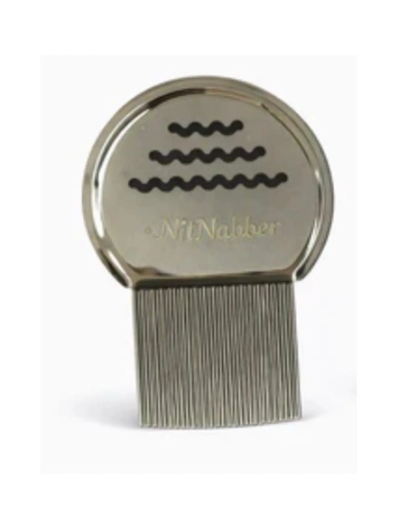 NitNabber Stainless Steel Head Lice Comb - Professional Head Lice & Nit Removal Comb for Kids & Adults