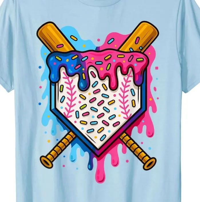 Baseball Boys Ice Cream Drip youth and adult shirt, baseball lifestyle kids clothes, toddler boy clothing, baseball drip, youth clothing