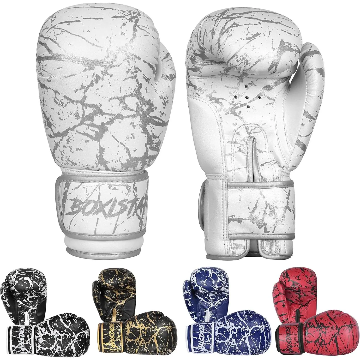 Boxistar Boxing Gloves - Men's & Women's Boxing Equipment, 8 oz to 16 oz with Optimal Padding, Combat Sports Boxing