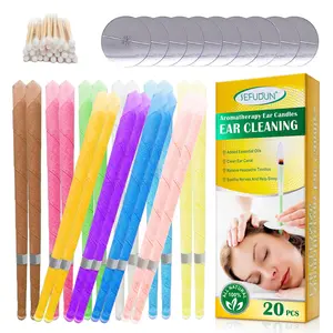 Ear Cleaning & Ear Wax Removal Kit, Easy To Use Ear Candle, Ear Cleaning Treatment Kit, Ear Wax Remover, Personal Care Product