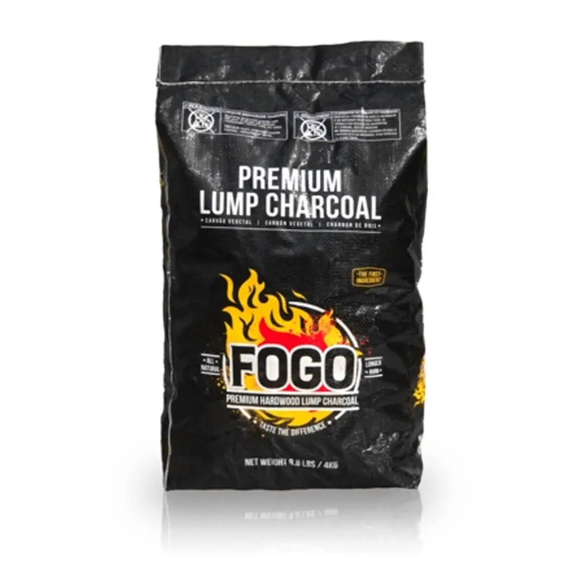 212 MAIN Premium Hardwood Lump Charcoal (Lump Form), 8.8 lbs, High-Burning for Sports & Outdoor Camp Kitchen Use