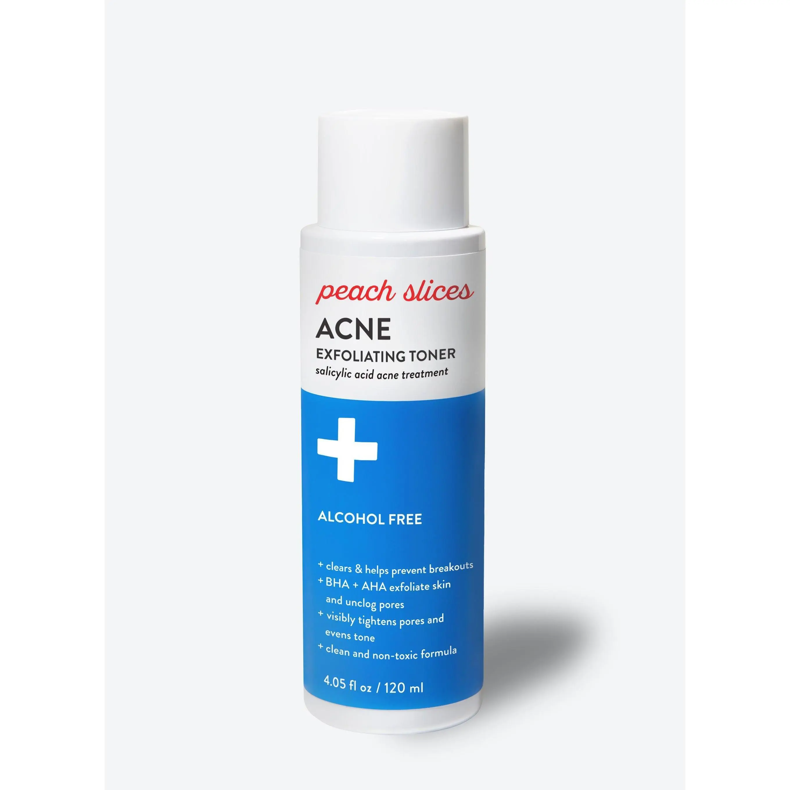 Peach Slices Acne Exfoliating Toner with 2% Salicylic Acid for Clear Complexion & Comfort Alcohol-Free 4.05 fl oz Peach Slices Acne Exfoliating Toner with 2% Salicylic Acid for Clear Complexion & Comfort Alcohol-Free 4.05 fl oz