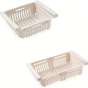 Fridge Organizer Storage Box Refrigerator Drawer Plastic Storage Container Shelf Fruit Egg Food Storage Box Kitchen Accessories