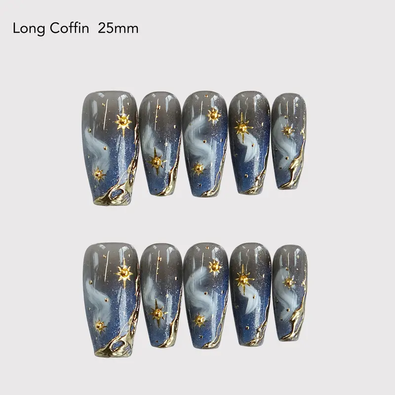 Tanghulu Nails 11/14/2025 NEW No.01-35 Acrylic Handmade Nails/ Long-lasting/ Premium press-on nails/ Reusable Luxury