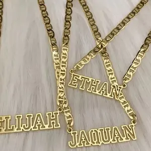 Customized Nameplate Necklaces