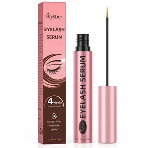 Biysber Eyelash Growth Serum 5ML ：Plant Extracts for Longer, Thicker, Fuller Lashes| Gentle & Non-Irritating Eyelash Enhancer
