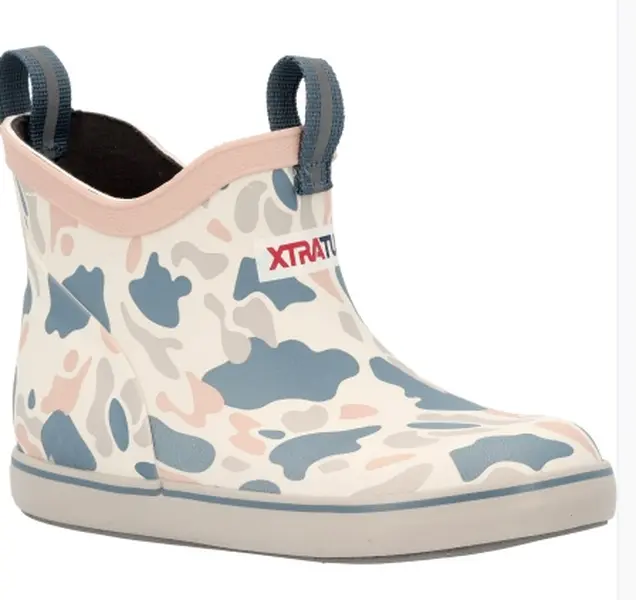 YTH Ankle Deck Boot - Ivory Duck Camo
