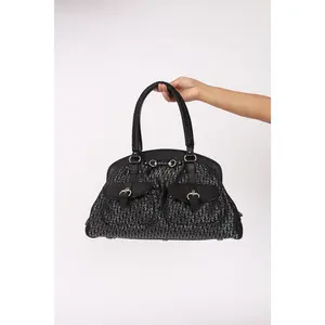 Pre-owned Dior Designer Handbag/Wallet Christian Diorissimo Detective Frame Satchel 2007 Drop 29