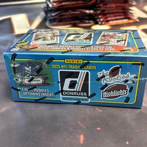 DONRUSS ROOKIES AND HIGHLIGHTS BOX! HOT GREEN UPTOWNS!!